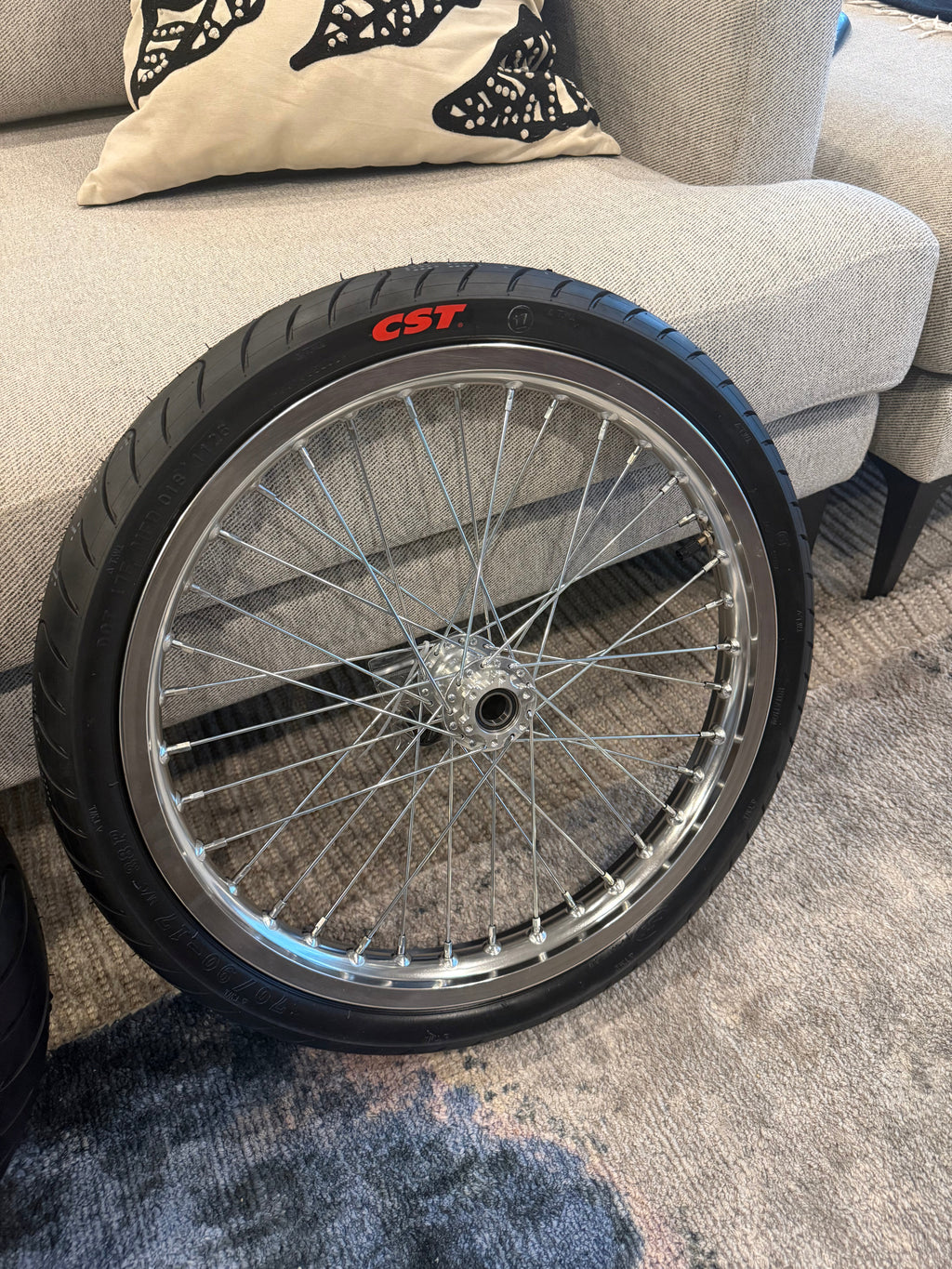 Talaria X3/MX3/MX4 Surron LBX 79bike Eride chrome CST supermoto wheelset (preorder)