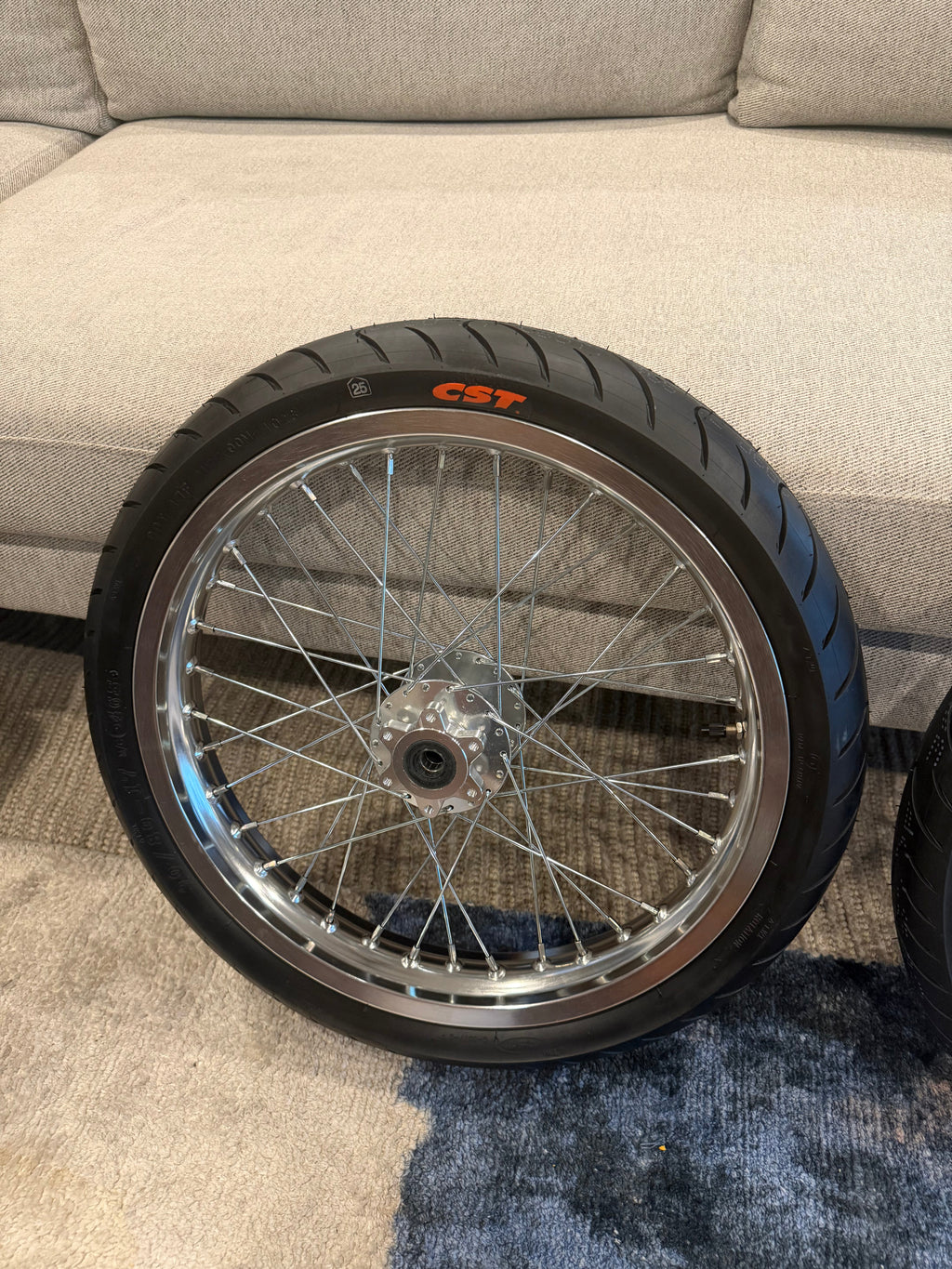 Talaria X3/MX3/MX4 Surron LBX 79bike Eride chrome CST supermoto wheelset (preorder)