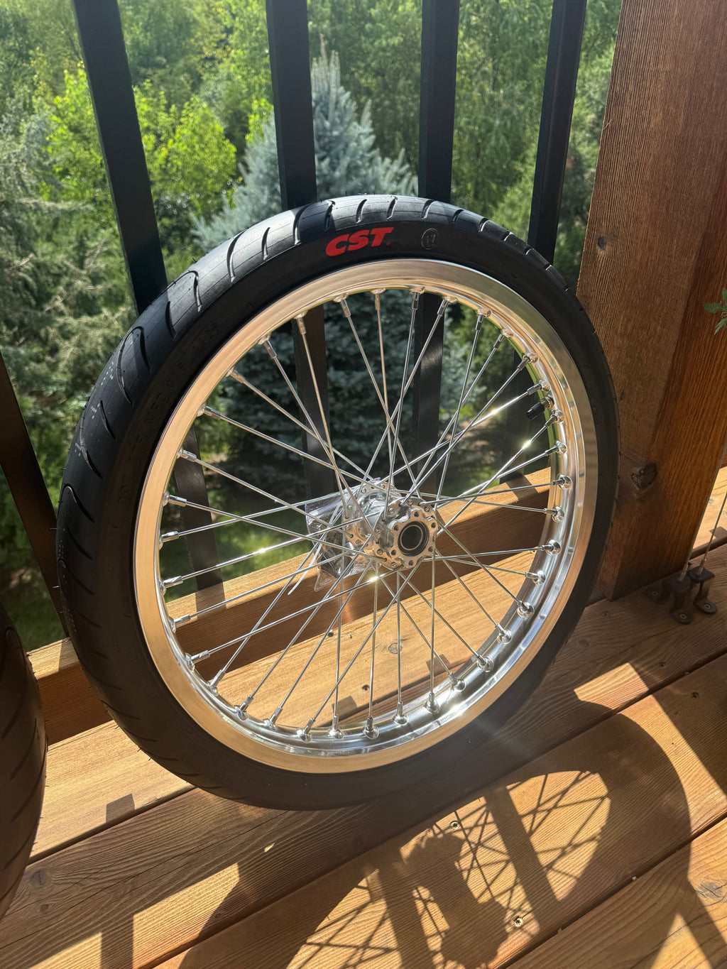 Talaria X3/MX3/MX4 Surron LBX 79bike Eride chrome CST supermoto wheelset (preorder)