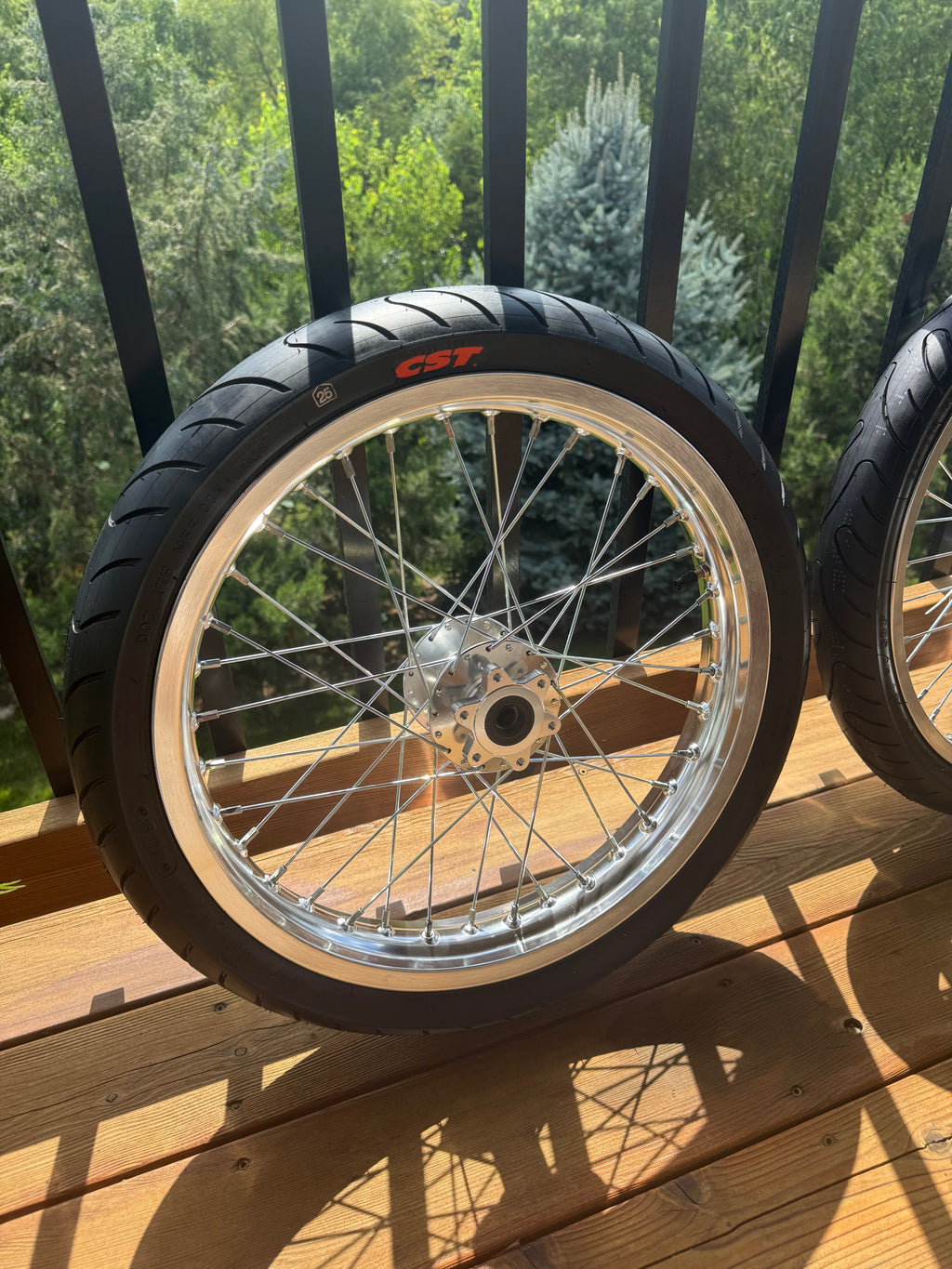 Talaria X3/MX3/MX4 Surron LBX 79bike Eride chrome CST supermoto wheelset (preorder)
