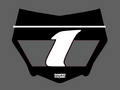 (Vented Cut) Motocutz Front Plate Decal