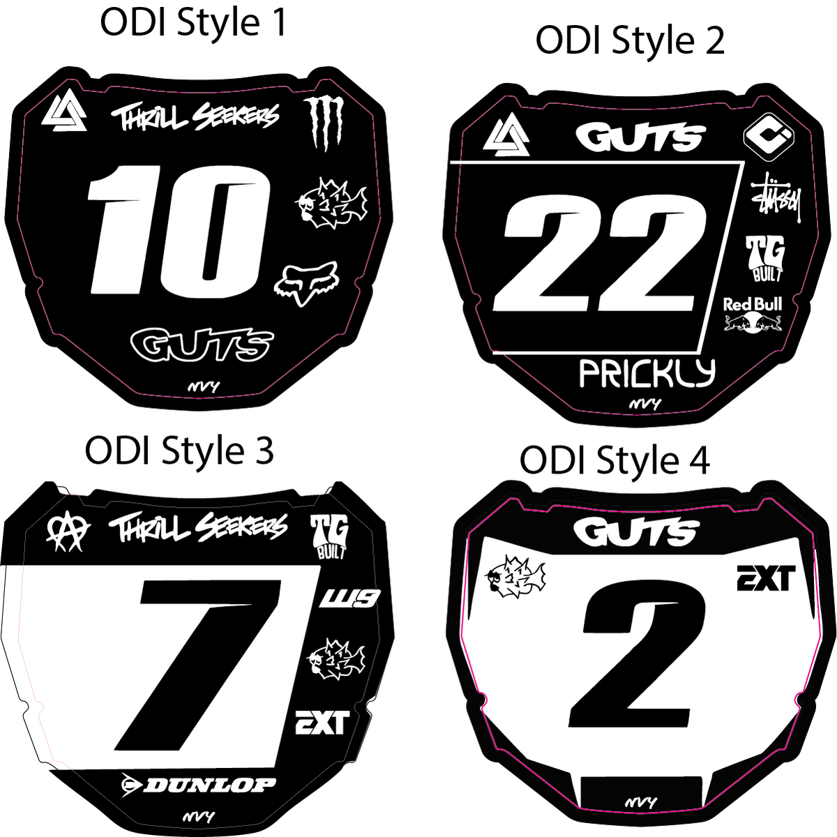 Odi Plate Decal